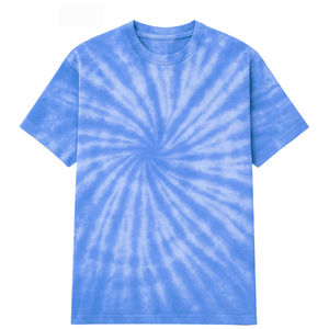 T-shirt personnalisé tie dye surdimensionné Streetwear T-shirt en coton épais délavé vintage Haut tendance unisexe décontracté d'été - Product Image 3