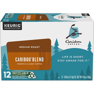 กาแฟคาริบู คาริบูเบลนด์ แบบแคปซูลสำหรับเครื่องคิวริก ขนาดกลาง 72 แคปซูล - Product Image 5