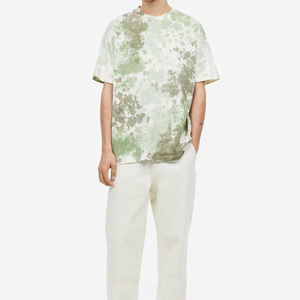 Vente en gros de vêtements streetwear hip-hop en coton 100% tricoté, effet délavé, avec logo personnalisé, surdimensionné, vintage, séchage rapide, respirant - Product Image 2