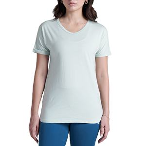 Fabricantes de camisetas de algodón de primera calidad para mujer, camisetas informales con estilo, proveedores de moda, fabricantes de ropa al por mayor - Product Image 1