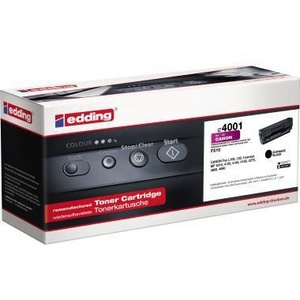 ตลับหมึกโทนเนอร์สีดำ Edding ใช้ได้กับ Canon FX-10 EDD-4001 ประมาณ ผลผลิตการพิมพ์ 2,000 หน้า - ไม่ใช่อุปกรณ์เสริมของแท้ - Product Image 1