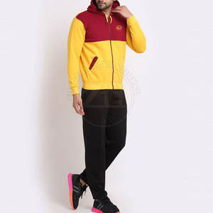 Survêtement à capuche pour hommes de qualité supérieure coupe-vent respirant 100% coton écologique décontracté Street Wear Logo personnalisé grande taille hiver - Product Image 2