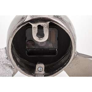 Cast Aluminium Propeller <b>Clock</b> Desk Tabletop Decorative <b>Clocks</b> Perfect For Office Modern Home Decoration - Product Image 4