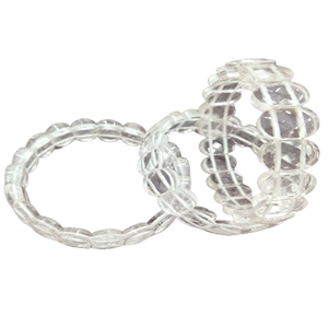 สร้อยข้อมือควอทซ์ใสธรรมชาติลูกปัดคริสตัลพลอยทรงเหลี่ยมเพชรพลอยหินอาเกตสไตล์ฮวงจุ้ยงานหัตถกรรมหินกึ่งมีค่า - Product Image 3