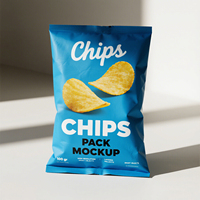 Sacs refermables en aluminium avec logo personnalisé, fournisseur chinois pour l'emballage de chips de pommes de terre, de plantains et de bananes
