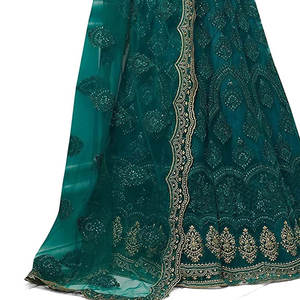 Vente en gros de nouvelles robes brodées élégantes à manches longues personnalisées pour femmes grande taille pakistanaise fête la plus vendue en usine - Product Image 5