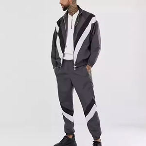 Survêtements de qualité supérieure personnalisés pour hommes veste et pantalon zippés Jogger Gym Sets Survêtements Survêtements unisexes au prix de gros - Product Image 1