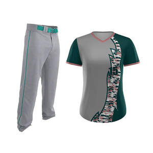 Ensemble de maillot et pantalon de baseball pas cher pour hommes, vêtements de sport d'équipe personnalisés, 100% polyester, tissu respirant à séchage rapide, haute qualité, en vente - Product Image 1