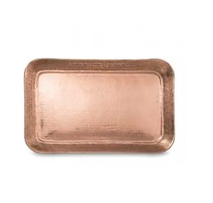 Plateau de service en cuivre Vaisselle Plateau de service avec poignée pour servir de délicieux plats Plateau de service en cuivre Meilleur prix - Product Image 5