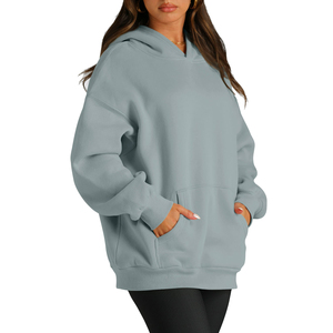 Nouveaux sweats à capuche pour femmes de haute qualité en gros, sweats à capuche en molleton personnalisés à col rond pour adultes, sweats à capuche pour femmes - Product Image 3
