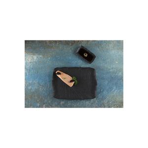 Ensemble de 6 assiettes rectangulaires 33x23 cm, style Wabi-Sabi, pour les occasions festives - Product Image 4