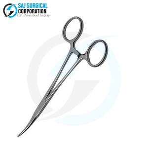 Fórceps ergonómicos para la arteria Cairns, Mango antideslizante de acero alemán para un uso cómodo durante cirugías largas - Product Image 4