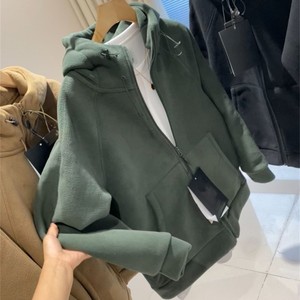 OEM Factory Direct Extra Thick Winter <b>Fleece</b> <b>Jacket</b> Mens Windproof Hooded Sweatshirt <b>Fleece</b> <b>Lining</b> Outdoor Custom Warm Hoodie - Product Image 6
