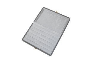 Boîte à bijoux rectangulaire Premium 230x153x50mm pour présentation de cadeaux forme rectangulaire élégante - Product Image 4