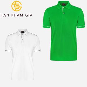 เสื้อโปโลผู้ชายปรับแต่งได้100% มืออาชีพสีแทนทนทานดีไซน์แบบมืออาชีพสีแทน - Product Image 1