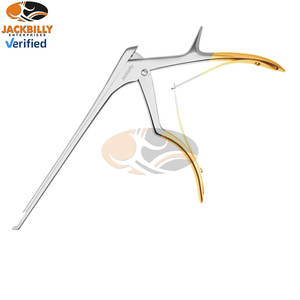 JACKBILLY Love Kerrison Rongeur Punch instrumento gran apertura de mordida 15mm 1mm Tamaño de mordida quirúrgico ortopédico hecho de acero inoxidable - Product Image 5