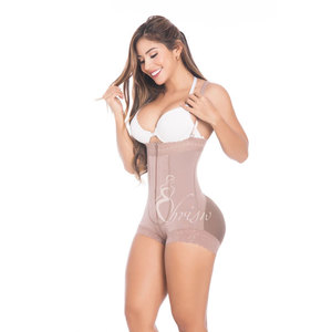 New One-piece Corset Waist Cinching and Hip Lifting Bodysuit Beauty Underwear Shapewear One-piece Triangular Zipper Shapewear