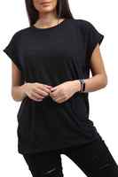 OEM femmes plaine Baggy surdimensionné t-shirt dames à manches courtes t-shirt meilleure qualité en gros t-shirts pour les femmes ODM