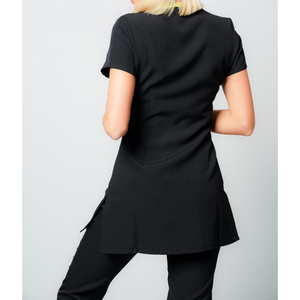 Uniforme de trabajo estilo túnica con cremallera para esteticista, masajista tailandesa, spa, conjunto de uniformes para hotel y salón de belleza - Product Image 5