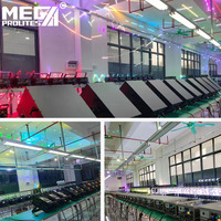 Proyector LED RGBW de 10W para Espectáculos con Control DMX512 para Fiestas, Eventos, Discotecas, DJ, Club, Animación de Luces