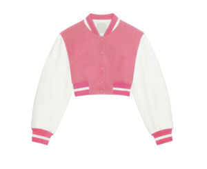 Chaquetas de Invierno de Diseño Personalizado para Mujer, Mangas Largas, Alta Calidad, Venta al por Mayor, Chaqueta Universitaria Corta de Diseño Superior para Mujer - Product Image 5