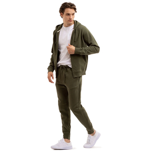 กางเกงวอร์มผ้าฝ้ายออกกำลังกายสำหรับผู้ชายกางเกงออกกำลังกายป้องกันรอยยับกางเกงออกกำลังกายกลางแจ้งน้ำหนักเบามีความยืดหยุ่น - Product Image 5