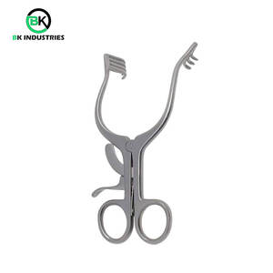 เครื่องถ่างแผลผ่าตัดสแตนเลสพร้อมด้ามจับตามหลักสรีรศาสตร์ เครื่องถ่างแผลผ่าตัดแบบยึดติดในตัวที่มีความแม่นยำสูง - Product Image 2