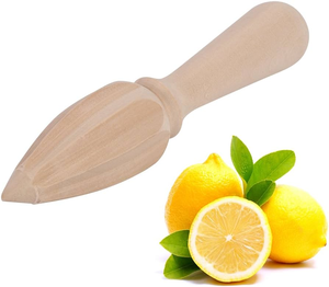 Alésoir de citron en bois et presse-agrumes à main pour oranges citrons et limes pièce de conception de fabricant de jus frais - Product Image 6