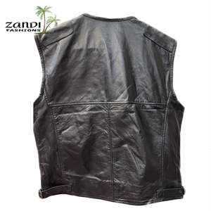 เสื้อโค้ทหนังแท้แฟชั่นอิตาลีสำหรับผู้ชาย ZF-FJ112 ไซส์ M - Product Image 2
