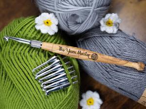 Ganchos de Crochet de Madera Suaves para Principiantes y Expertos - Accesorios Creativos Hechos a Mano de Alta Calidad y Ecológicos - Product Image 6