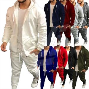 Ensemble de survêtement 2 pièces pour homme, vêtement de Sport, décontracté, imprimé, survêtement et sweat à capuche - Product Image 1