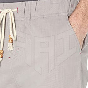 Pantalones Cortos Holgados de Algodón para Hombre, Transpirables, para Uso Diario, Pantalones Cortos de Verano Informales y Cómodos para Actividades al Aire Libre - Product Image 4