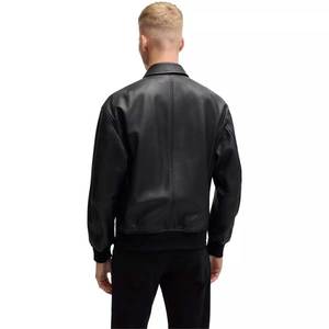 Chaqueta bomber de invierno para hombre, venta al por mayor, logotipo personalizado, OEM, ODM, Varsity Baseball Streetwear, chaqueta informal ligera, prendas de vestir exteriores de fábrica - Product Image 3