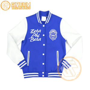 Veste universitaire Zeta Phi Beta personnalisée vêtements de sororité blason brodé en polaire respirant de haute qualité et lettres pour femmes - Product Image 4