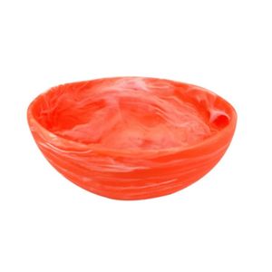 Vajilla de Hotel de calidad duradera, cuenco de resina para servir helados, forma redonda, las mejores artesanías hechas a mano pulidas - Product Image 1