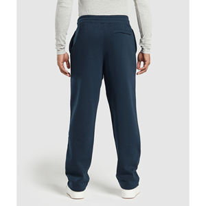 Pantalons de survêtement décontractés d'hiver pour hommes, mi-lourds, 100% coton, en laine, avec cordon de serrage, taille élastique, poches zippées, séchage rapide, respirant, écologique - Product Image 4
