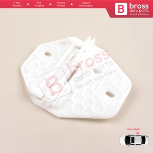 BWR5494 Soporte de clips deslizantes para elevalunas trasero derecho para Clio MK2 BB CB Thalia MK1 LB Symbol MK1 7700434304 - Product Image 4