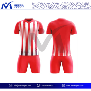 ชุดเสื้อและกางเกงฟุตบอลชายแบบสั่งทำพิเศษ ปี 2025 พร้อมบริการพิมพ์ลายตามแบบ OEM ODM ชุดทีม ระบายอากาศได้ดี น้ำหนักเบา ป้องกันแบคทีเรีย - Product Image 2