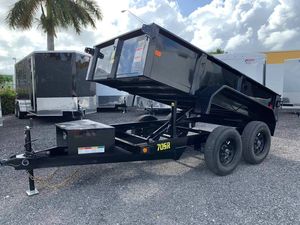 Heavy Duty 3-Axle 2-Axle Hydraulic Dump <b>Trailer</b> Tipper for Agriculture & Construction | Customizable High Safety 3-Year Warranty - Product Image 5