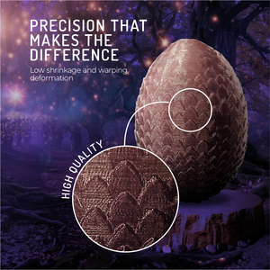 Filament d'imprimante 3D WINKLE PETG Crystal 1,75 mm 1 kg FDM Haute résistance aux chocs Fabriqué en Europe Tolérance 0,05 mm Buse 220-240 - Product Image 2