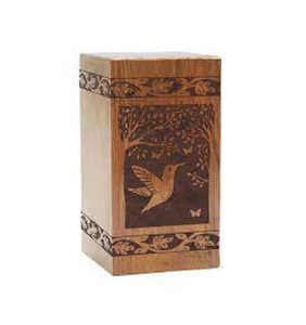 Urnas de cremación de madera de estilo americano moderno de Venta caliente hechas a mano con logotipo personalizado para adultos, hombres y mujeres a bajo precio - Product Image 3