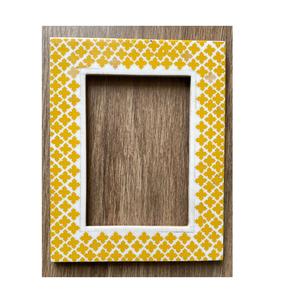 Salon utiliser bois et résine cadre Photo haut à la mode produit Rectangle forme Album Photo cadre Photo décoration murale nouveau Style - Product Image 3