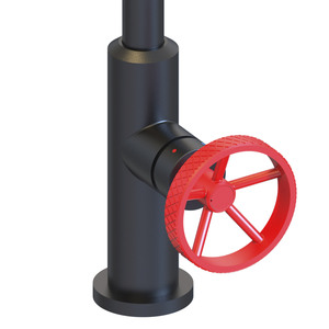 Grifo de Cocina Monomando Negro DELTA K2O, Herramienta Especial para Remodelación de Cocinas - Product Image 5