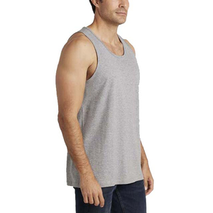 Algodón transpirable de talla grande estilo de calle ropa de hombre camisetas sin mangas ropa de verano de alta calidad gimnasio Fitness hombres camiseta sin mangas - Product Image 2