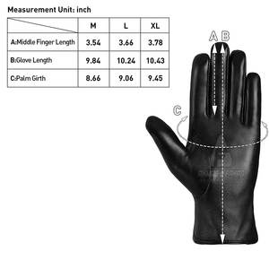 Gants de conduite multifonctionnels à manchette élastique pleine longueur, personnalisés, résistants aux coupures - Product Image 5