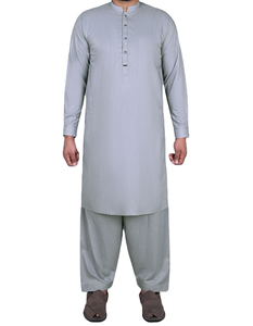 Nuevo OEM Color sólido liso al por mayor Shalwar Kameez para hombres personalizado Casual Simple Shalwar kameez en precio barato personalizado - Product Image 1