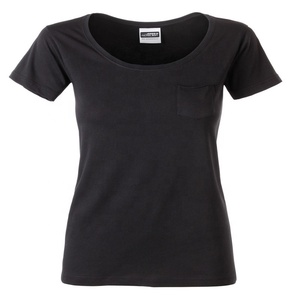 เสื้อยืดคอกลมแขนสั้นลำลองพิมพ์ลายตัวอักษรสำหรับผู้หญิง ผ้าฝ้าย 100% 160gsm พร้อมคุณสมบัติแห้งเร็วและไม่หดตัว - Product Image 6