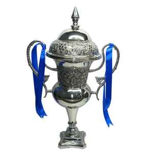 Elegant Metal Cricket Trophy Cup Championship Award <b>Memorial</b> Gift - Product Image 2