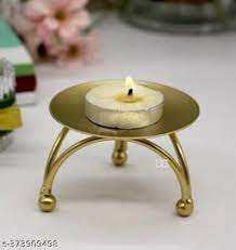 Articles cadeaux Photophore Bougeoir en métal Bougeoir décoratif pour la décoration intérieure Bougeoir en métal parfumé de haute qualité - Product Image 2