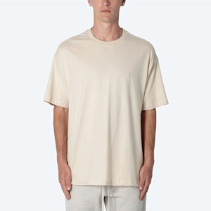 เสื้อยืดผ้าฝ้าย100% ขนาดใหญ่ออกแบบได้ตามต้องการเสื้อยืดคอกลมแห้งเร็วสำหรับทุกเพศเสื้อยืดฟิตเนสฤดูร้อนพร้อมเทคนิคพัฟ - Product Image 6